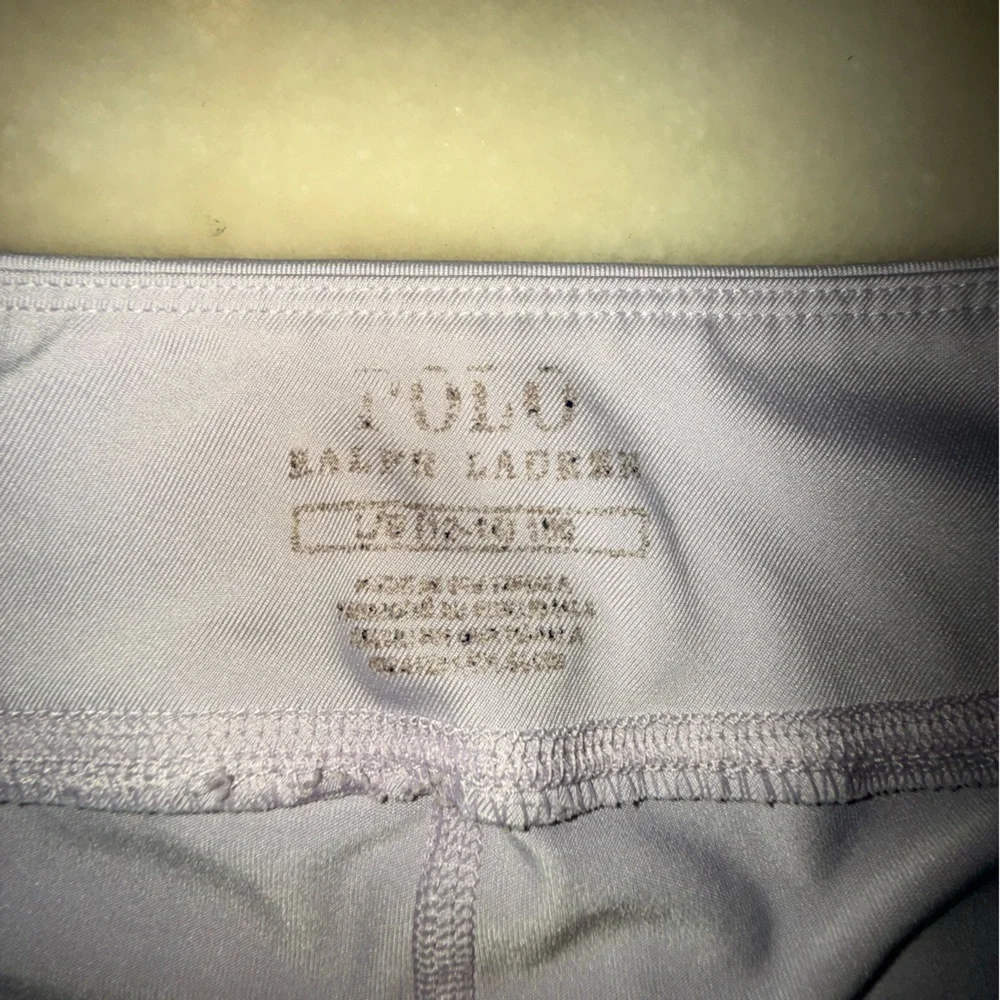 Polo Ralph Lauren PURPLE Girls Athletic Yoga Stretch Shorts, US large 12/14